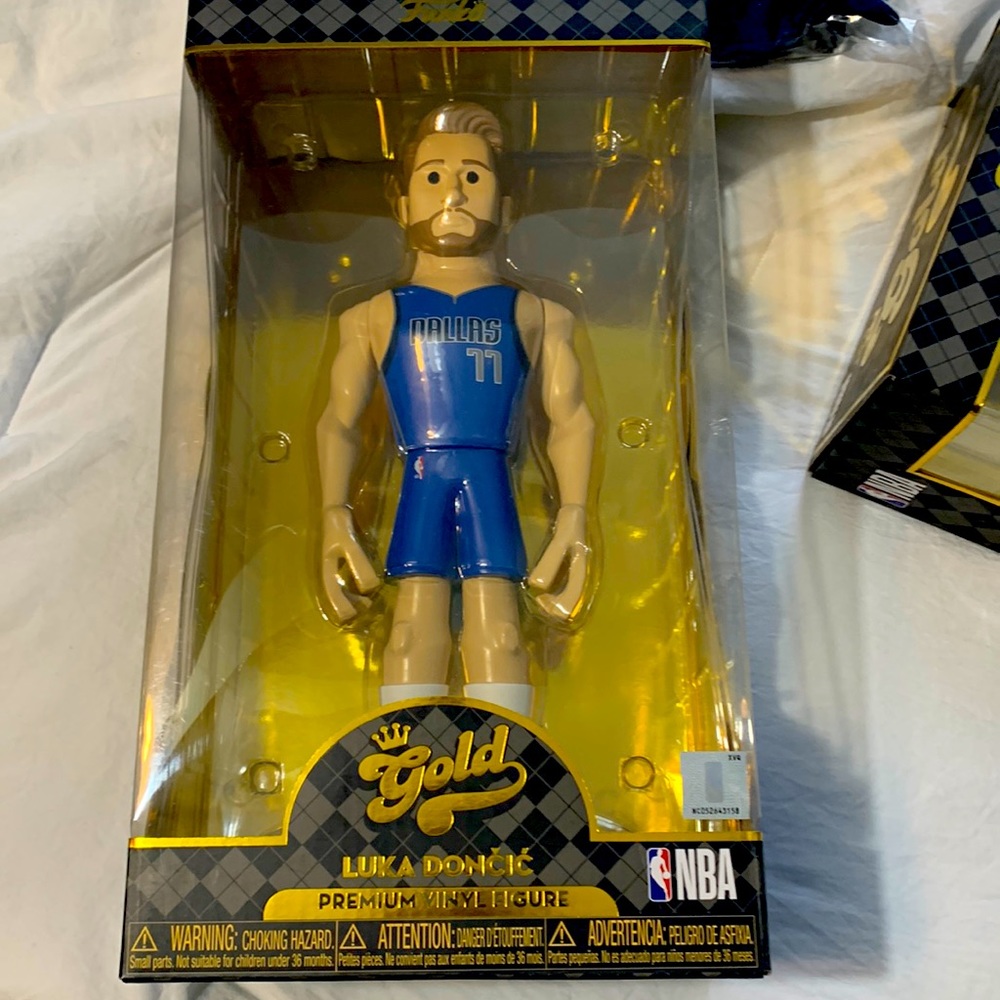 Gold Luka Doncic funko